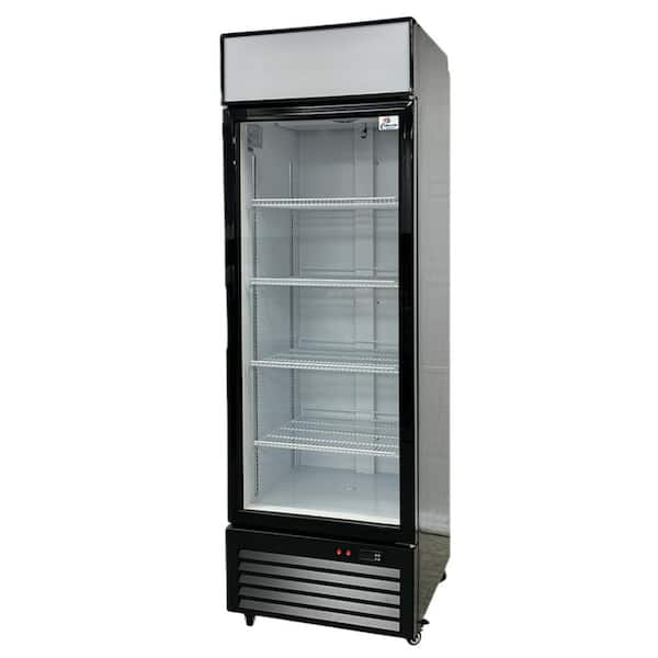 Cooler Depot 21 in. W 9.1 cu. ft. Upright Commercial 1-Glass Door