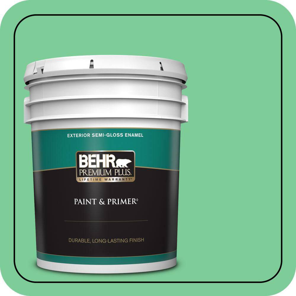 5 gal. #460B-4 Garden Glow Semi-Gloss Enamel Exterior Paint & Primer price history on PriceWatchPro