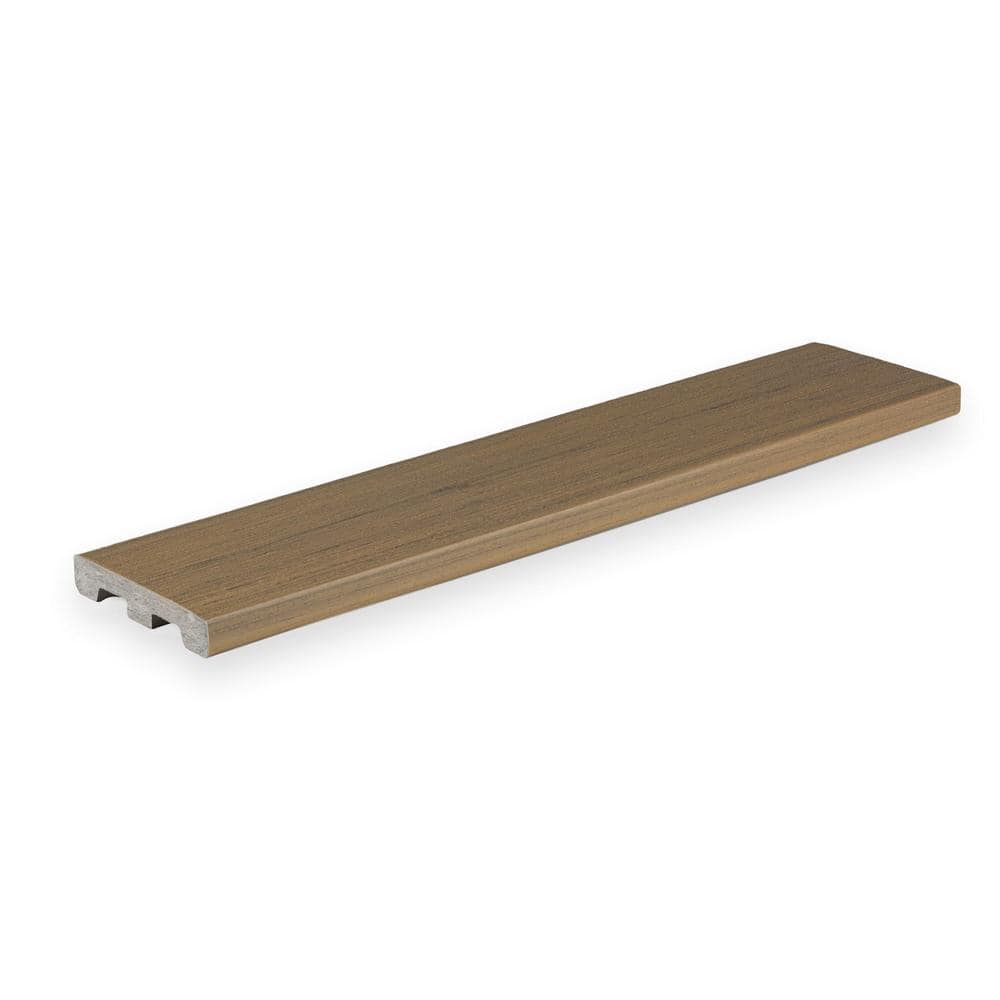 AZEK Composite Prime+ 5/4 in. x 6 in. x 20 ft. Square Coconut Husk