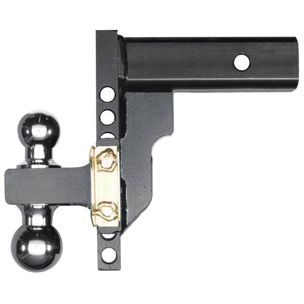 Husky Liners Adjustable 8 in. Drop with 2.5 in. Shank Class IV Hitch Ball Mount