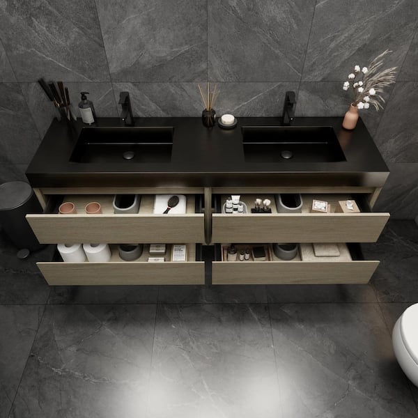 ⭐️mia BV Better Vanity MIA 71 in. W. x 20 in. D x 24 in. H Double