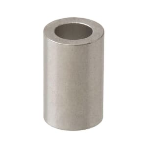 Zinc Plate Steel Spacer NO.10 Screw 3/8" OD x .192" ID x 1/8" Length 8 pc 