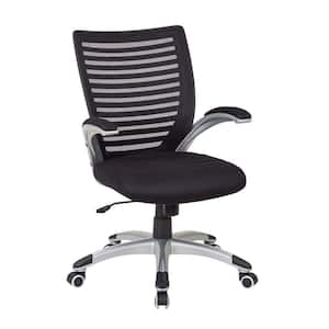 Black Manager Screen Back Office Chair