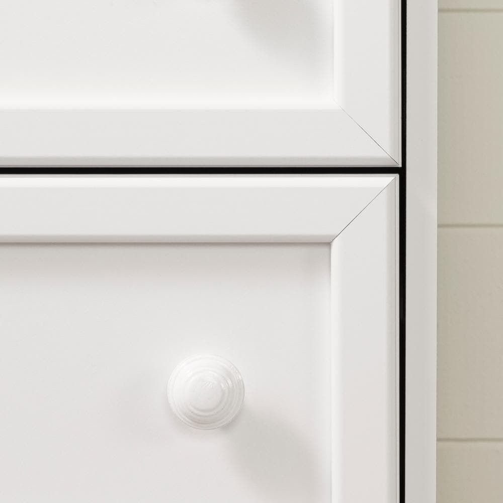 Savannah Pure White 4-Drawer Kids Chest