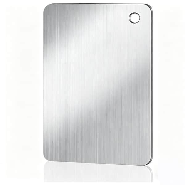 15 in. x 11 in. Rectangle Large Double-Sided Titanium Cutting Board for Kitchen