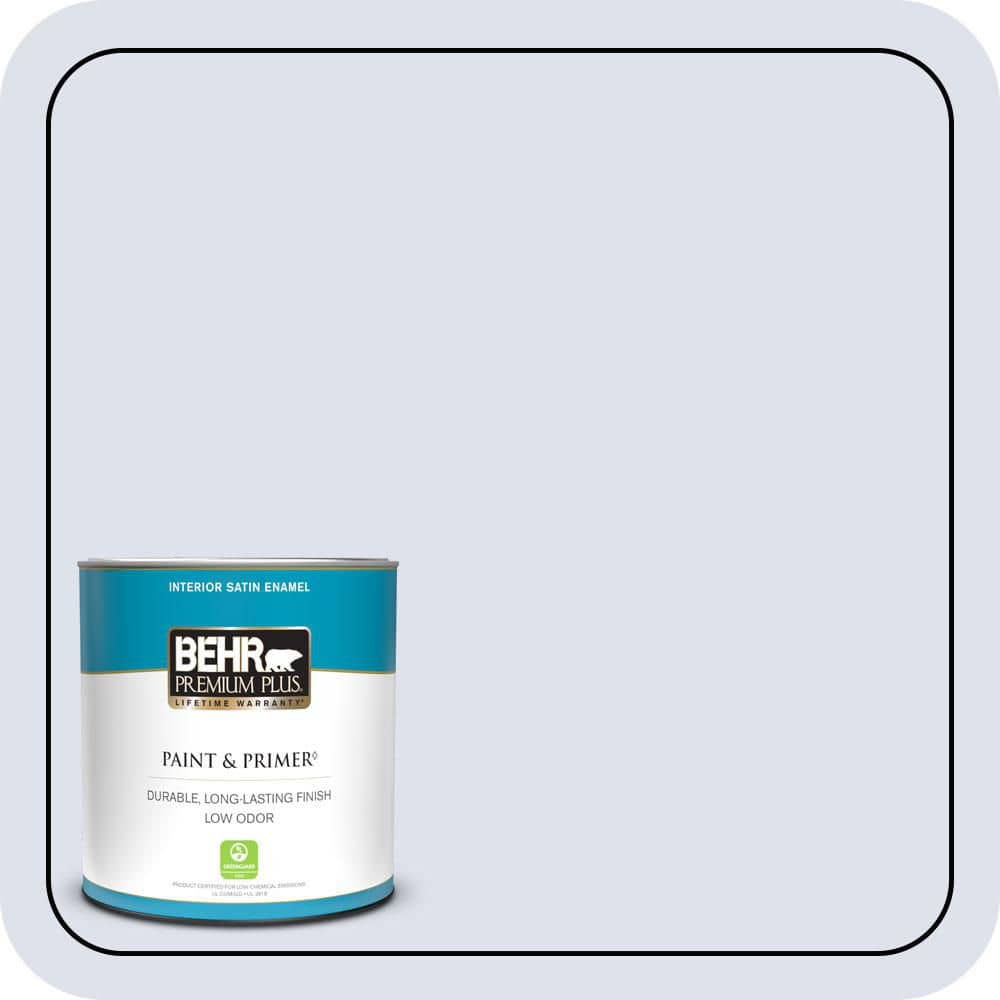 1 qt. #600A-1 December Dawn Satin Enamel Low Odor Interior Paint & Primer price history on PriceWatchPro