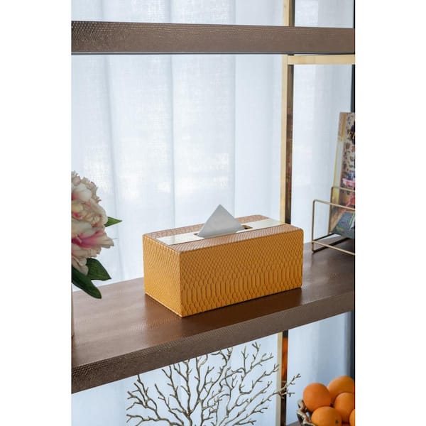 Pvc Leather Tissue Holder Household Tissue Storage Box Tissue Box Living  Room Decoration Bedroom Kitchen Office Wholesale