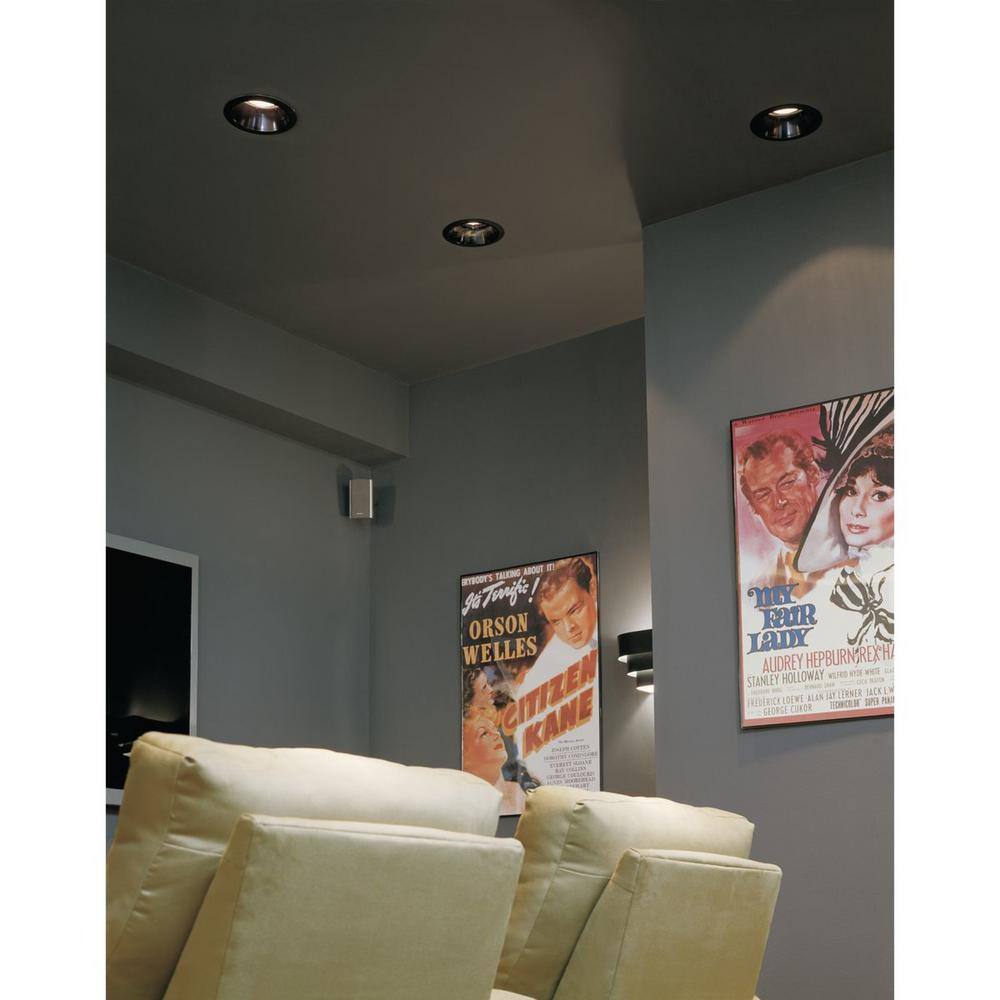 Black Metal Dimmable Louvered Wall Sconce