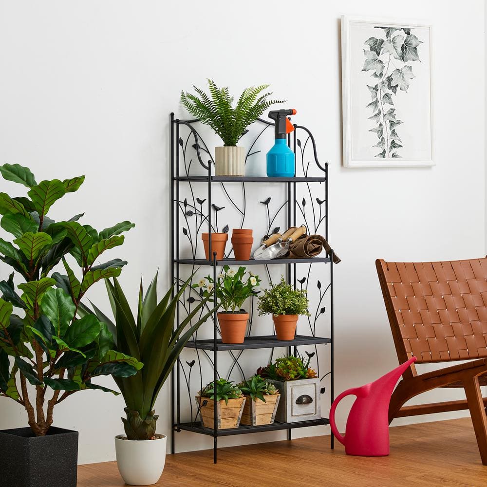 black-glitzhome-plant-stands-