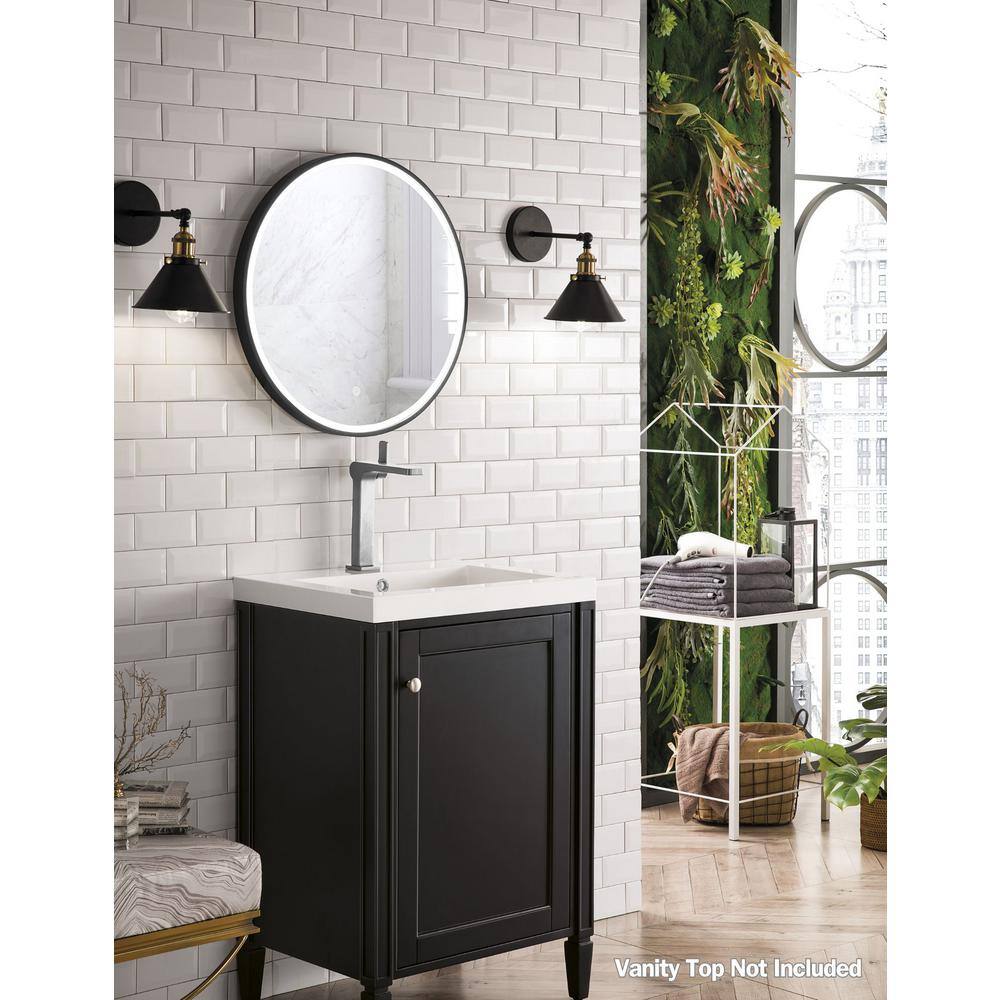 Britannia 24" Mid Century Acacia Single Vanity Cabinet