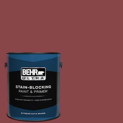 1 gal. #PPU1-12 Bolero Satin Enamel Exterior Paint & Primer