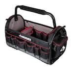 20 in. Pro Tool Tote with Removable Tool Wall