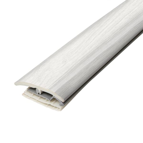 Seaside 0.31 in. T x 2 in. W x 78.7 in. L Vinyl 4-in-1 Molding