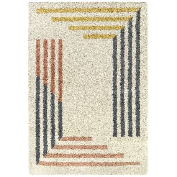 BALTA Cranston Cream 7 ft. 10 in. x 10 ft. Striped Area Rug 3106461