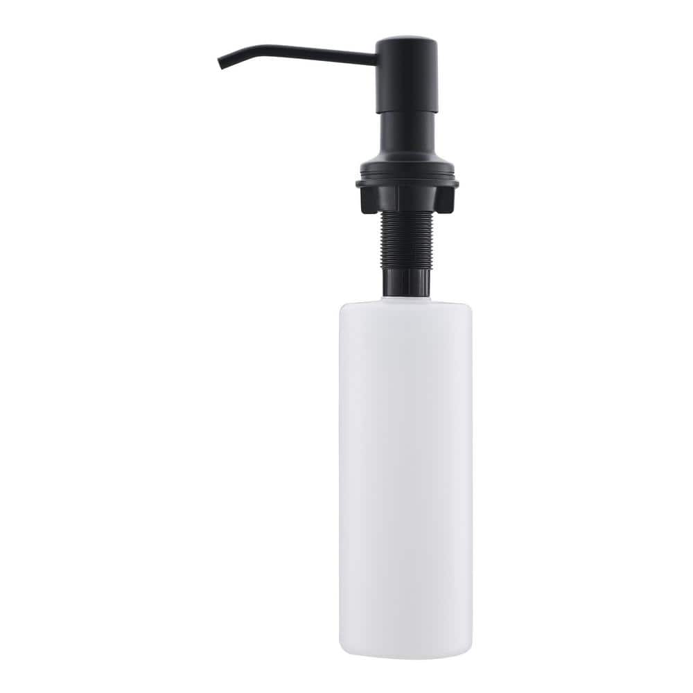 Black Stainless Steel Sink Mounted Soap Dispenser