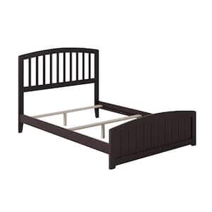 Richmond Espresso Full Traditional Bed with Matching Foot Board