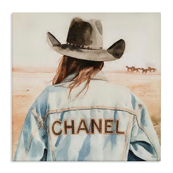 Desert Cowgirl Glam Brand by Amanda Greenwood Unframed People Graphic Art Print 17 in. x 17 in.