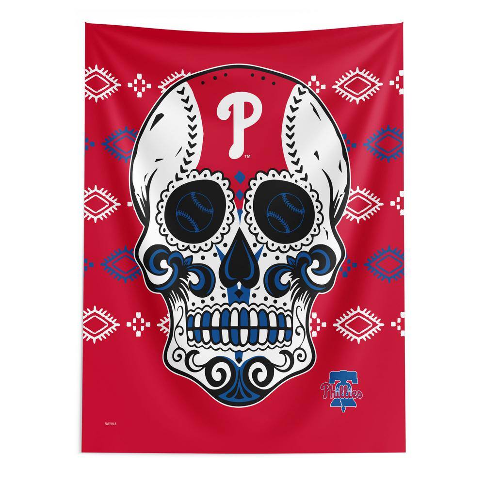MLB Phillies Candy Skull Printed Wall Hanging price history on PriceWatchPro