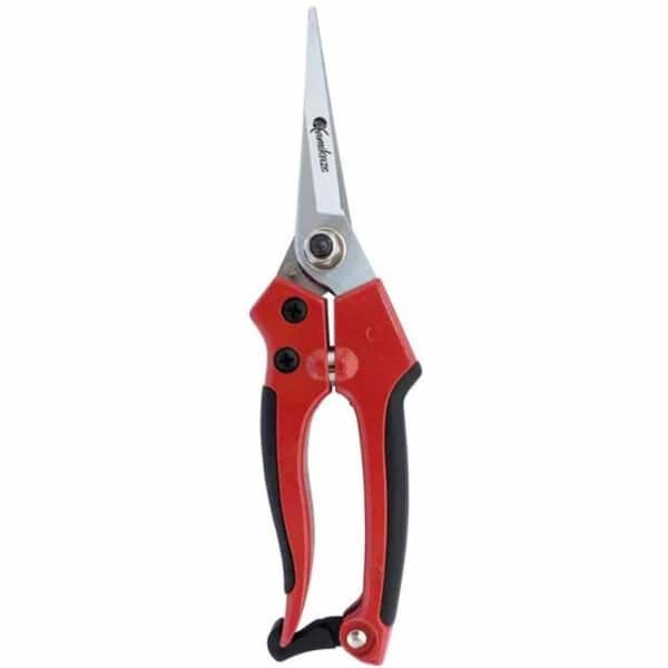 7.8 in. Pruning Shears with Hardened Blade, 0.6 in. Cut Capacity, Ergonomic Aluminum and Rubber Non-Slip Handle