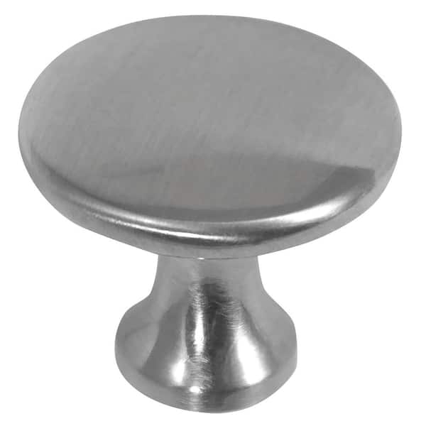 Laurey Harmony 1-1/4 in. Satin Nickel Round Cabinet Knob
