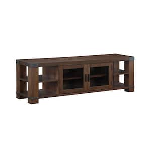 Arusha Brown Cherry TV Stand Fits TVs up to 65 in. TV
