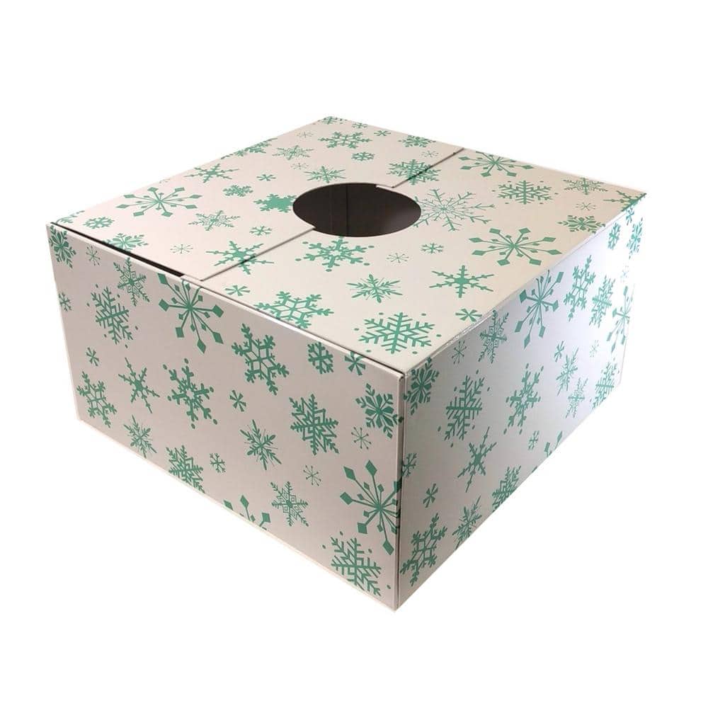The Original 5 in. Dia Snowflakes Christmas Tree Box