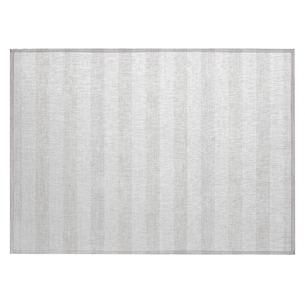 Addison Rugs Chantille ACN528 Ivory 1 ft. 8 in. x 2 ft. 6 in. Machine Washable Indoor/Outdoor Geometric Area Rug