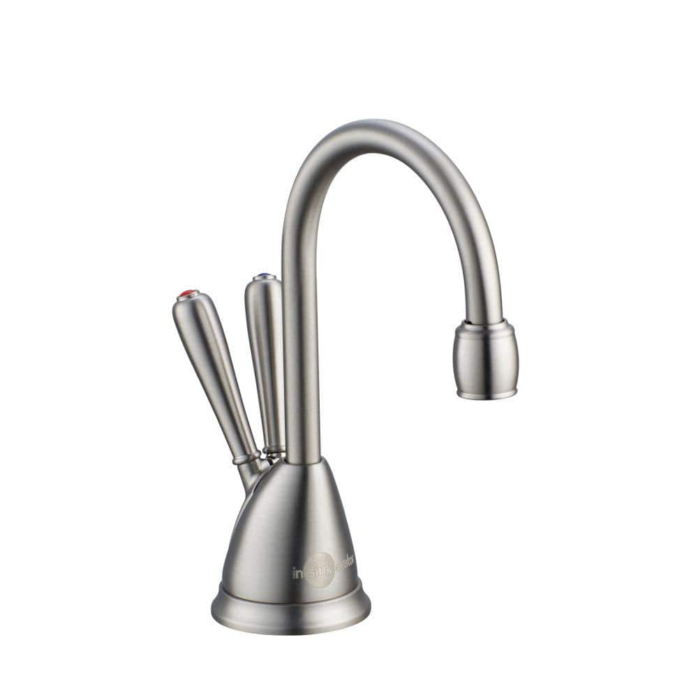 Satin Nickel Instant Hot and Cold Water Dispenser Faucet