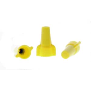 451 Yellow Wing-Nut Wire Connectors (100 per Bag, Standard Package is 2 Bags)