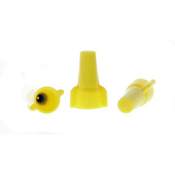 Yellow Wire Connectors.Wire Twist Connectors Screw Nuts Connectors.Winged Nut 