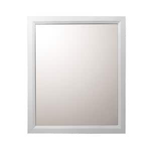 Irwindale 24 in. W x 30 in. L Wood Surface-Mount Mirrored Medicine Cabinet in White