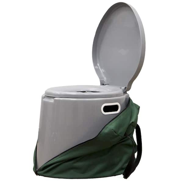 Portable Travel Toilet Camping Hiking Non-electric Waterless Composting Commode 
