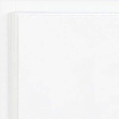 Concord 30-Inch White Gloss Medicine Cabinet with Lights and Mirrors