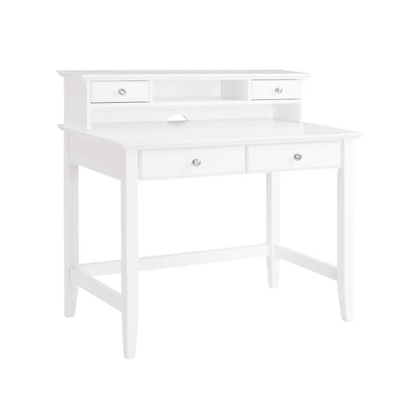 4-Stud Desk Drawer – White