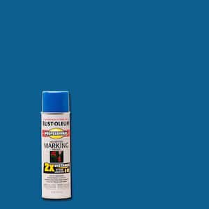 15 oz. Caution Blue 2X Distance Inverted Marking Spray Paint (6-Pack)