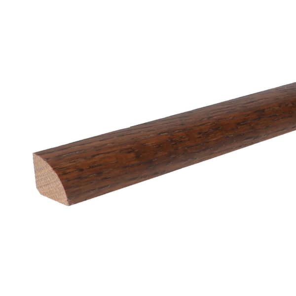 ROPPE Solid Hardwood Arabica .75 in. T x 75 in. W x 94 in. L Matte Quarter Round