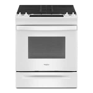 5 cu. ft. Gas Range with Frozen Bake Technology in White