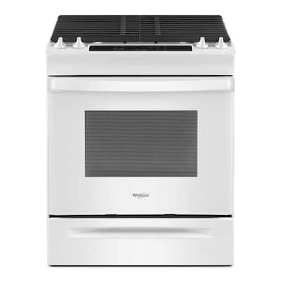 5 cu. ft. Gas Range with Frozen Bake Technology in White