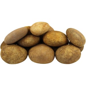 12.0 cu. ft. 1 in. to 3 in. 900 lbs. Royal Tan Pebbles
