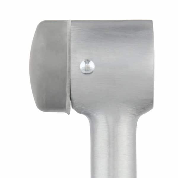 Universal Hardware 1-3/4 in. Satin Chrome Dome Floor Stop with Riser  UH40074 - The Home Depot