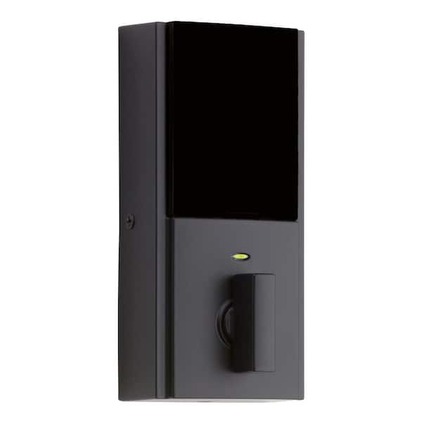 Kwikset SmartCode 914 Z-Wave Contemporary Matte Black Single