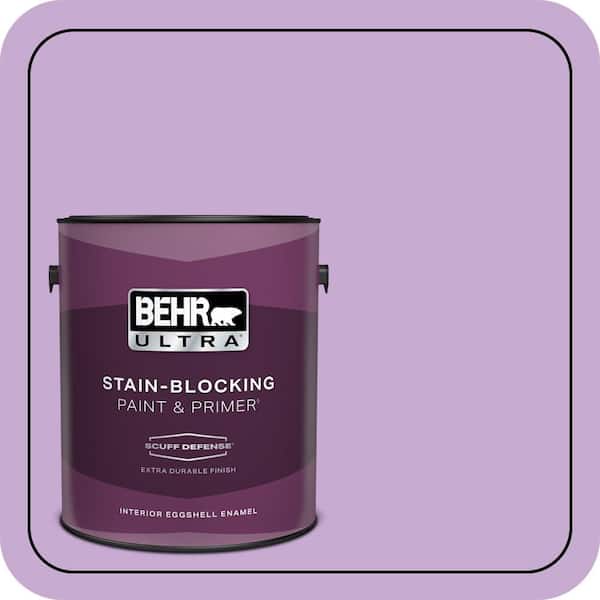 BEHR ULTRA 1 gal. #660B-4 Pale Orchid Extra Durable Eggshell Enamel Interior Paint & Primer