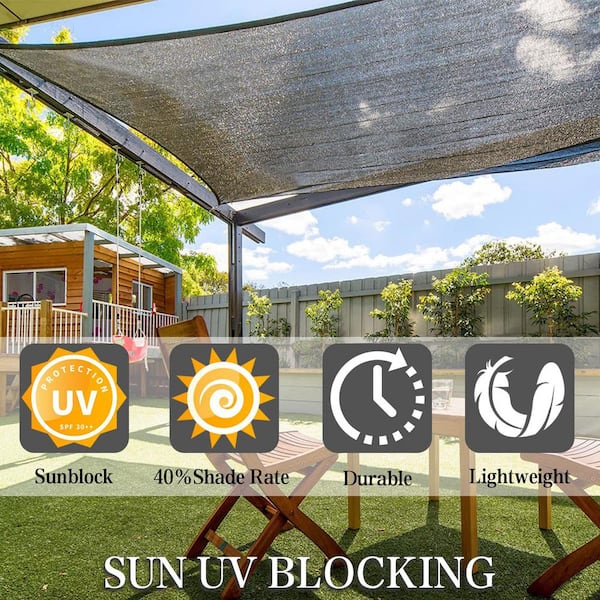 50% Sun Shade Net Plant Mesh Shade Cloth Sunblock UV Resistant Net
