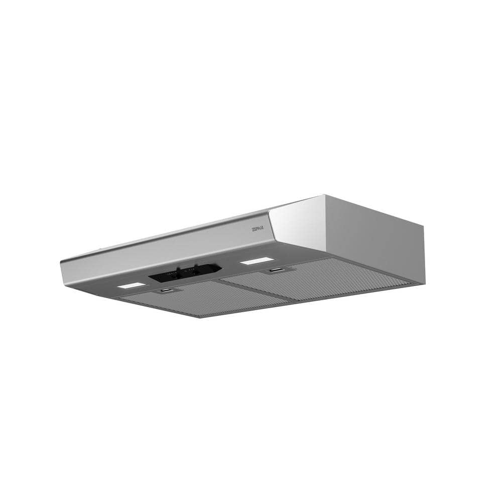 Breeze 30" Stainless Steel Under Cabinet Range Hood with LED Light