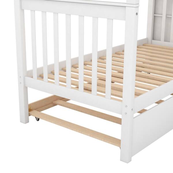 Lightsey twin over twin deals bunk bed with trundle