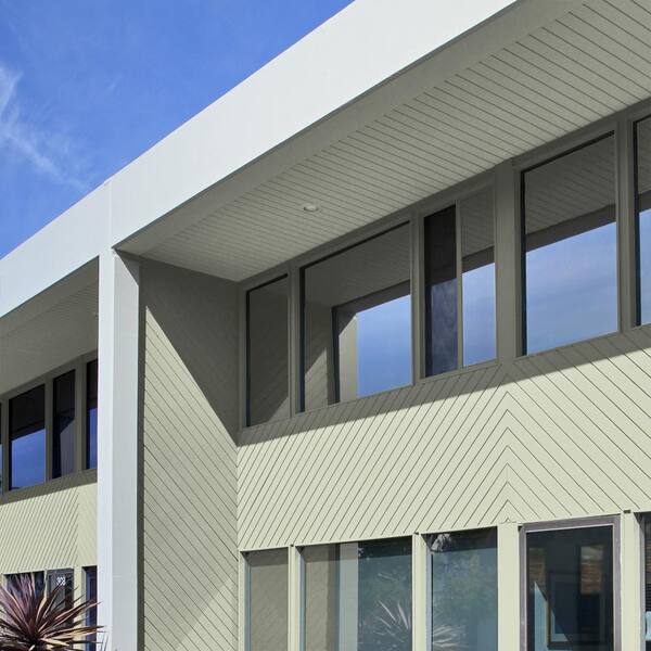 1 gal. #MQ3-47 Airy Green Satin Exterior Paint
