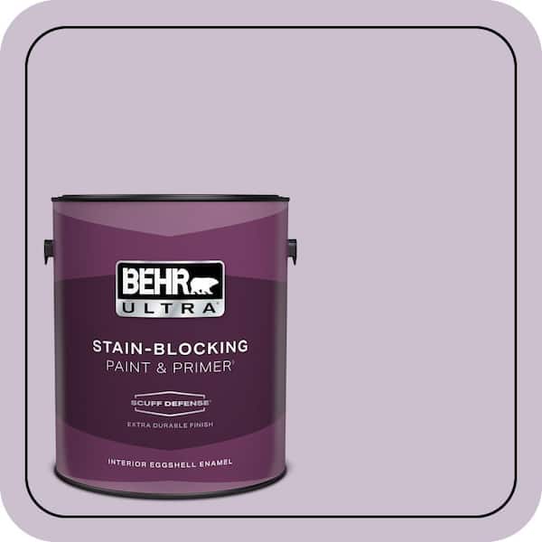 BEHR ULTRA 1 gal. #S100-2 Romantic Poetry Extra Durable Eggshell Enamel Interior Paint & Primer
