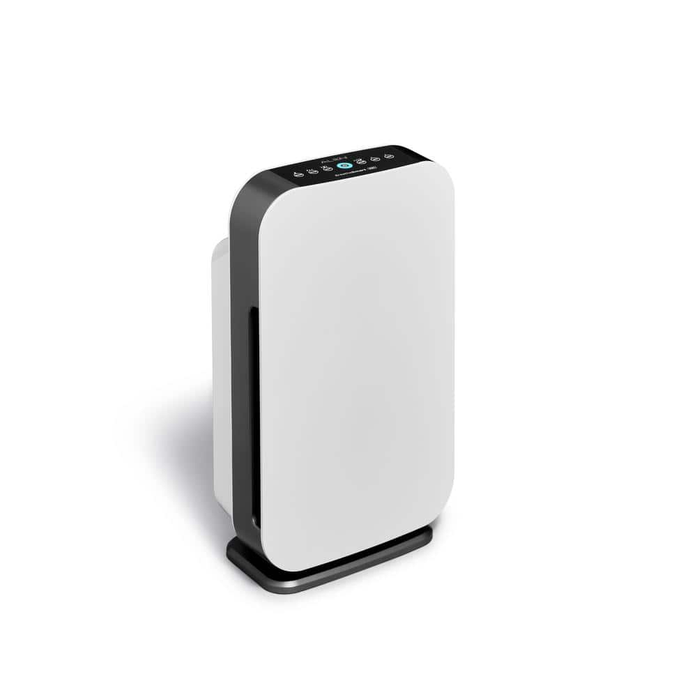 Alen White HEPA Air Purifier with Odor Filter for Large Rooms