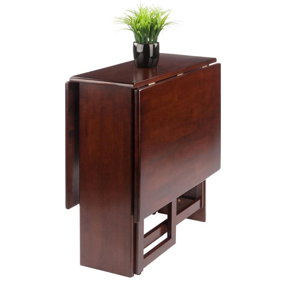 Contemporary Walnut Solid Wood Extendable Dining Table