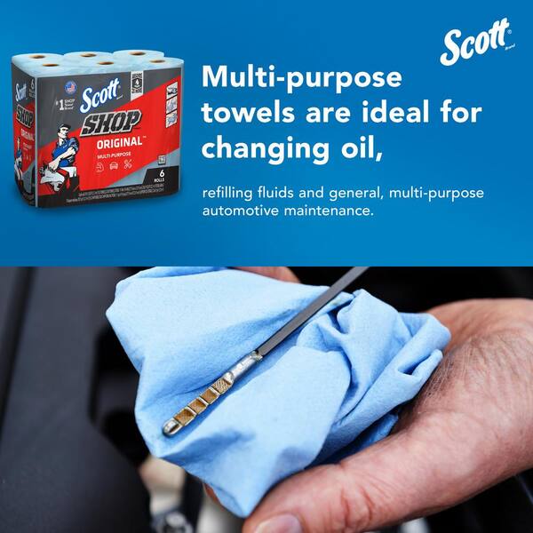 Scott Shop Towels 6 Pack 75180 The Home Depot